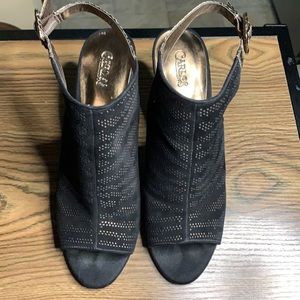 Carlos women’s mule size 11 black